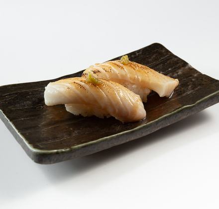 Nigiri with black cod
